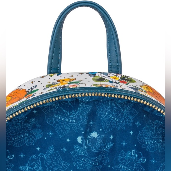 NWT Loungefly Disney Lion King Tattoo Mini Backpack - Picture 2 of 9